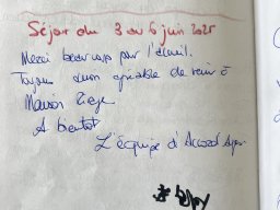 Les vacanciers ont la parole